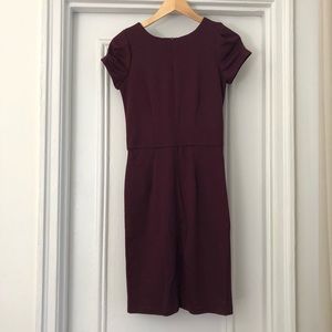 Aqua Burgundy Dress